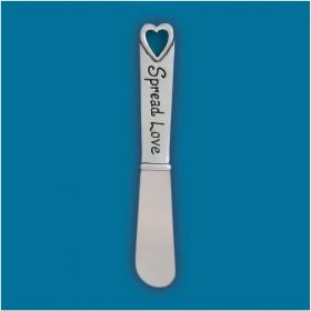 Basic Spirit Butter Spreader Knife - Spread Love - Soft Cheese Kitchen Gadgets, Home Decorative Gift